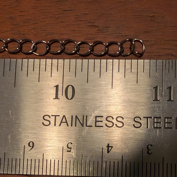 NEW stainless steel bracelet 8in. - Picture 7 of 8
